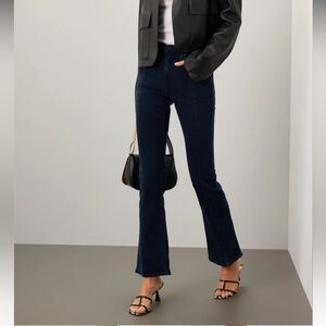 Hudson Barbara Vented Indigo Bootcut Jeans